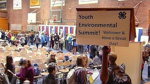 2018 UVM Extension 4-H Youth Environmental Summit