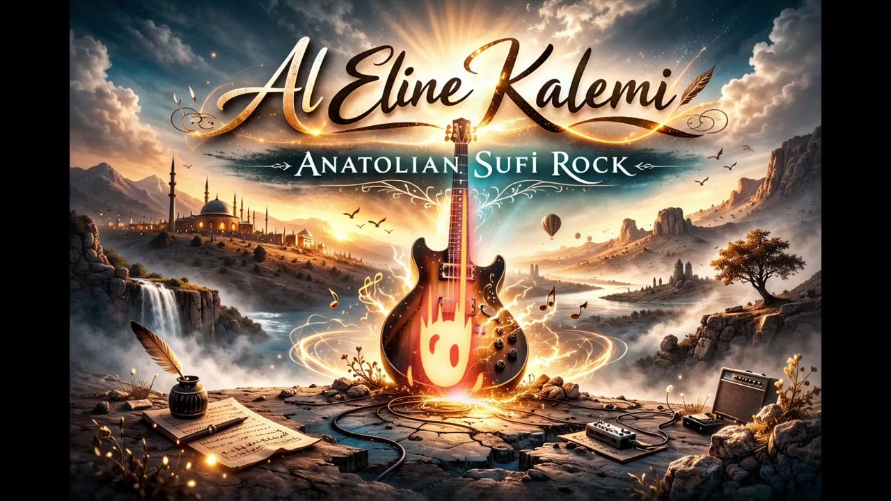 Al Eline Kalemi Yaz Allah'ın Adını | Anatolian Sufi Rock 