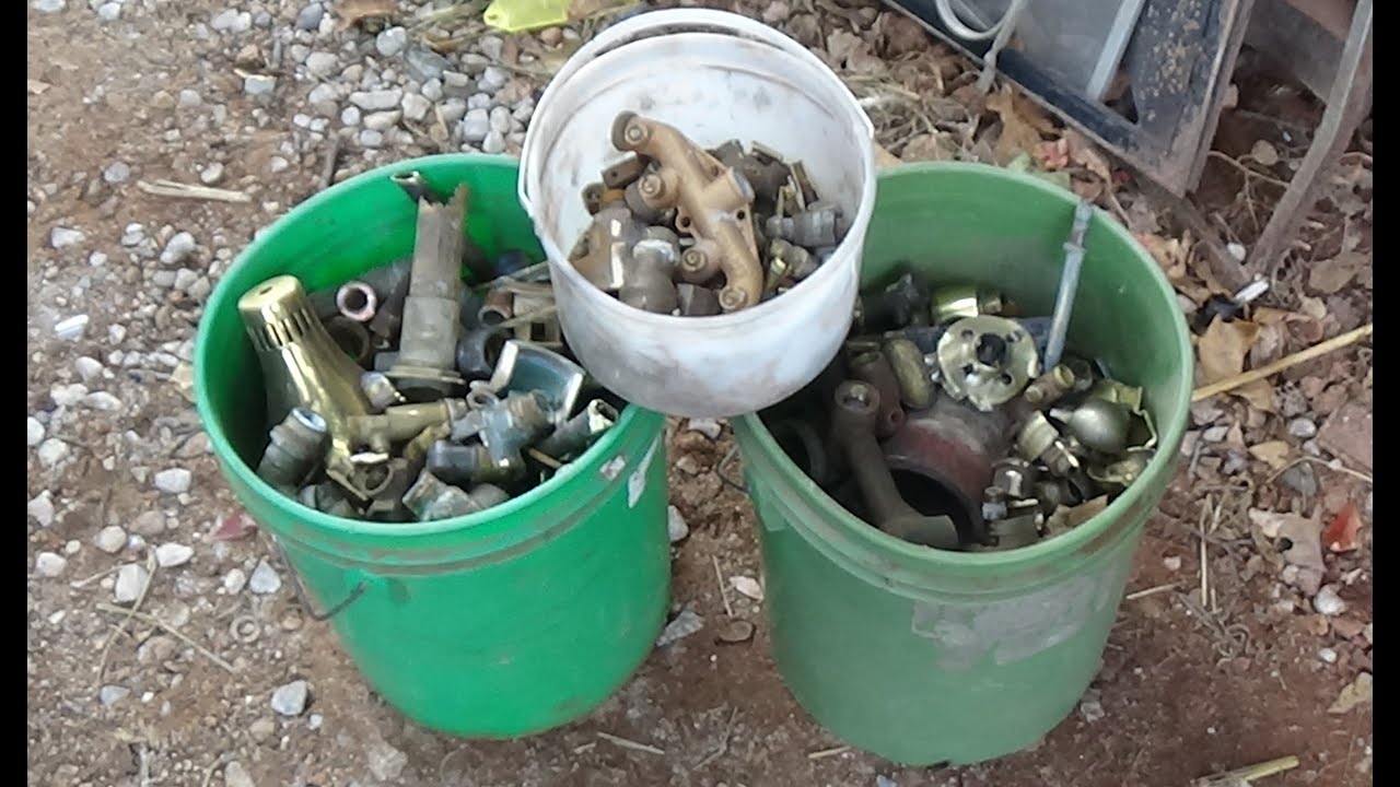 Taking over 100 pounds of Brass to the Scrap Yard YouTube