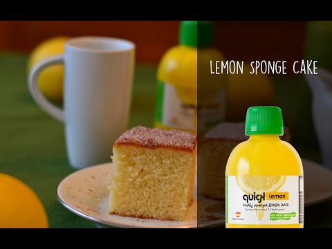 Lemon Sponge Cake-Lemon recipes