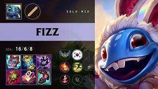 Fizz Mid vs Nasus - KR Challenger Patch 26.17