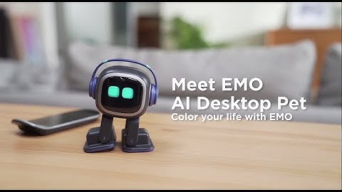 EMO AI Desktop petrobot