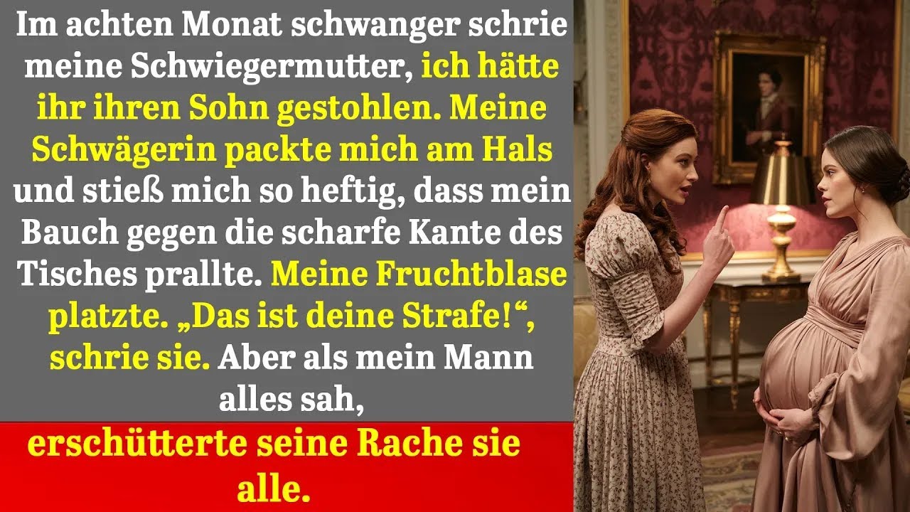 Im 8. Monat schwanger angegriffen — Als mein Mann es sah, zerstörte seine Rache alles