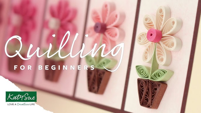 Easy Paper Quilling for Beginners: Shapes & Monogramming