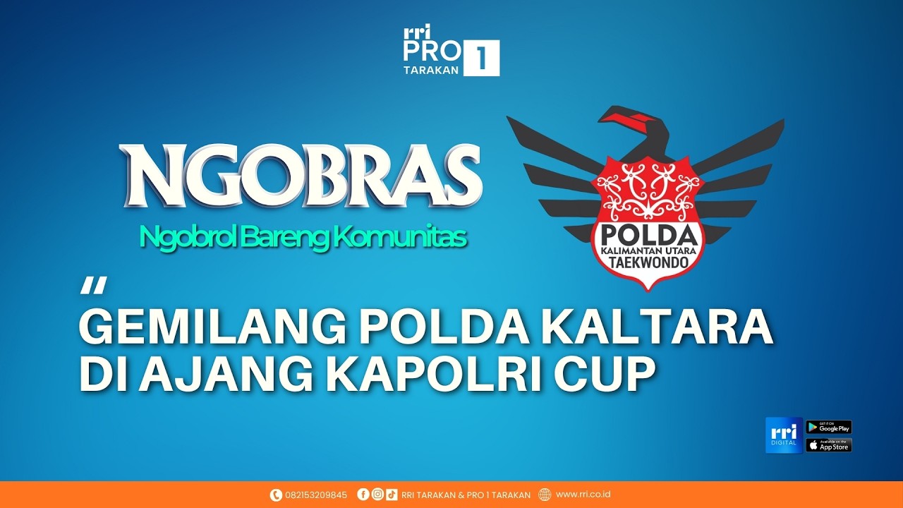 NGOBRAS BARENG KOMUNITAS - TAEKWONDO POLDA KALIMANTAN UTARA