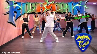 Kpop Aespa - Rich Man Fy Dance Fitness Dance Workout คลาสเตนออกกำลงกาย