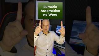 Como Criar e Atualizar um Sumário Automático no Word #word #sumário