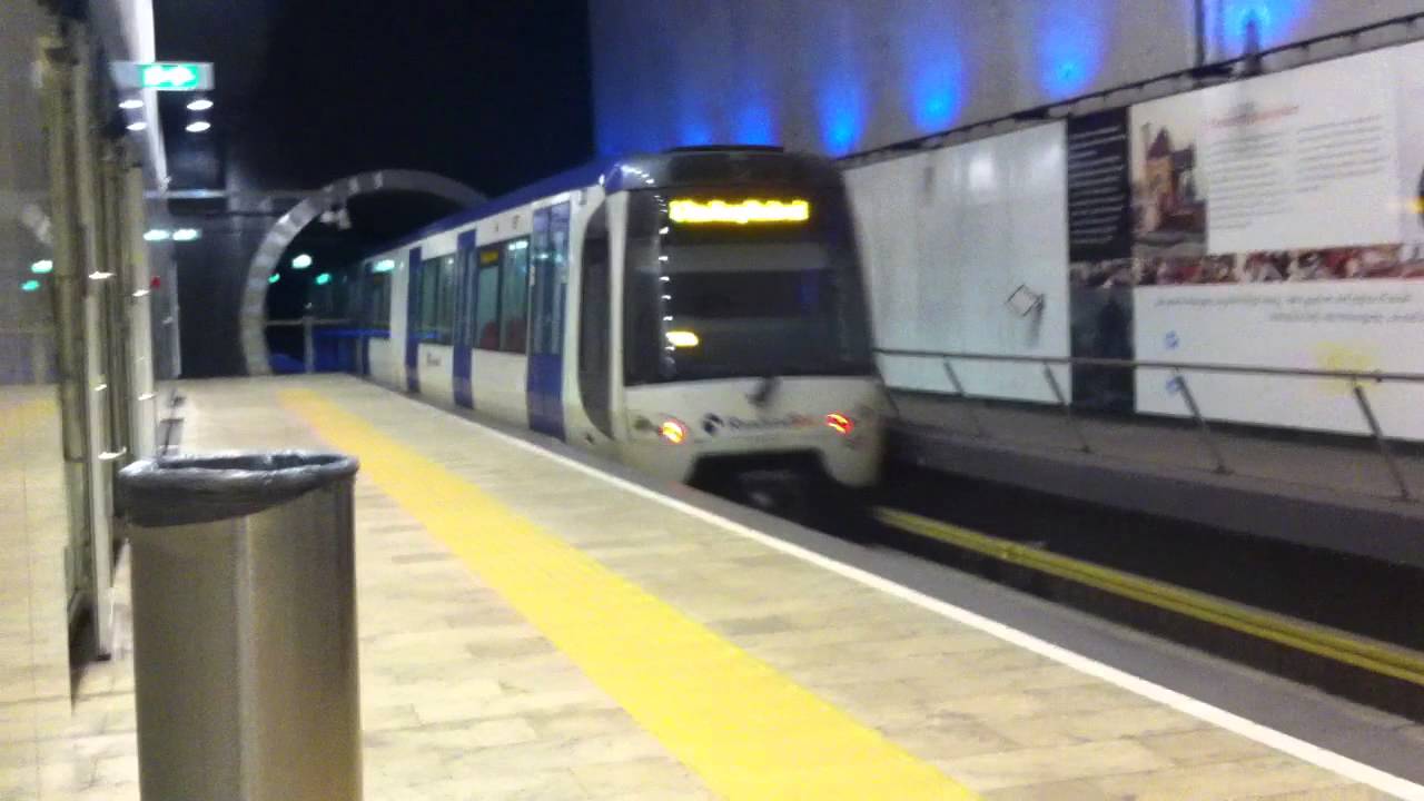 RET Metro Enkel Type RSG3 Vertrek Blijdorp Richting Den Haag Centraal