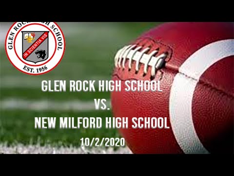 Glen Rock High School vs. New Milford High School Football Game