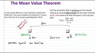 Mean Value Theorem Application