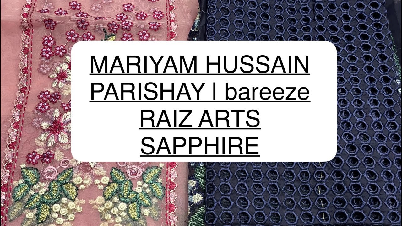 MARIYAM HUSSAIN 😍😍😍😍 ALL EID COLLECTION 100% original