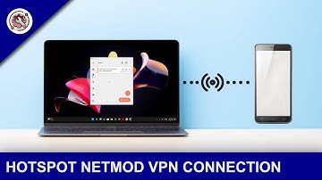 How to Hotspot NetMod VPN Connection