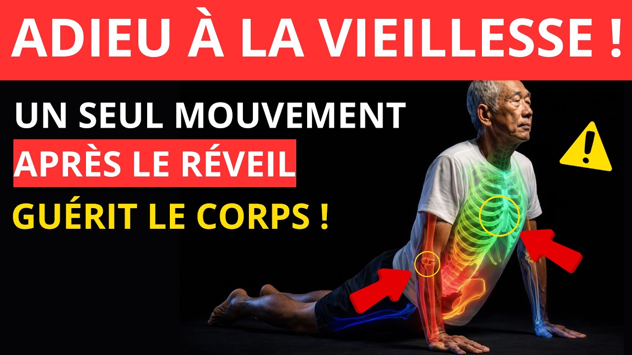 Plus de 60 ans ? Les 5 mouvements matinaux japonais qui transforment votre corps (sans douleur)