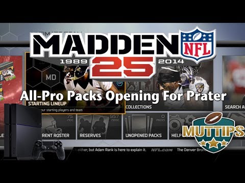 Madden 25 Ultimate Team Pack Opening For Prater