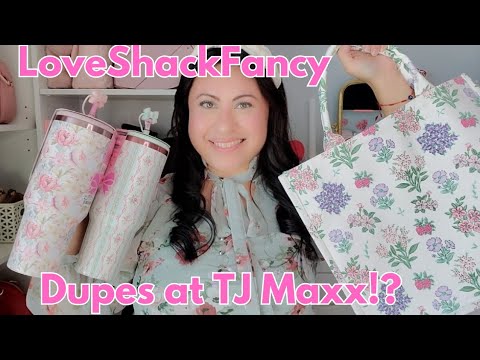 Loveshackfancy Dupes at TJ Maxx!?!? 😱 - YouTube