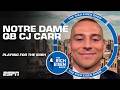 Notre Dame QB CJ Carr explains why he chose the Fighting Irish! | The Rich Eisen Show