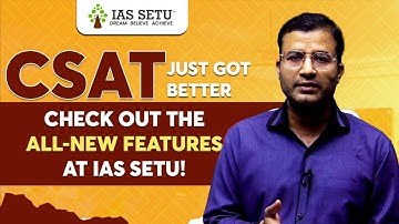 The CSAT Revolution Begins Here with our add-on features | Powered by IASSETU & Amit Sir