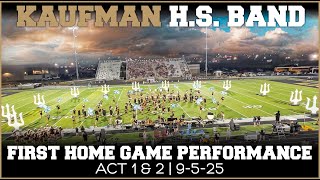 First Home Game Performance | Act 1 & 2 | 9-5-25