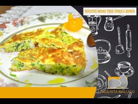 Vídeo: Como Fazer Uma Omelete De Abobrinha