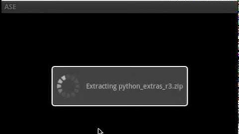 SL4A Video Help: Installing a New Interpreter