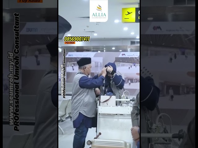 Keberangkatan jamaah umroh #haji #travelumroh #hajifuroda #hajikhusus #seumrohmyid #umrohramadhan