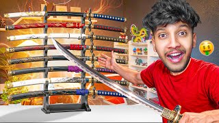 I BOUGHT 10 EXPENSIVE ANIME KATANA Worth 1 00 000 Unboxing