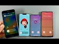 Incoming Call IPhone 8 Plus + IPhone 13 + Samsung Galaxy S10e + Samsung Galaxy Note 20