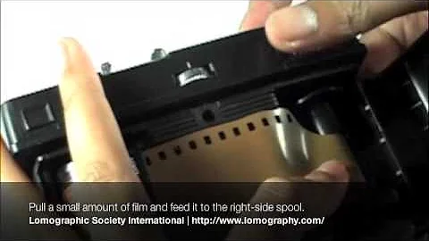 The Lomo Smena 8M - Loading 35mm Film