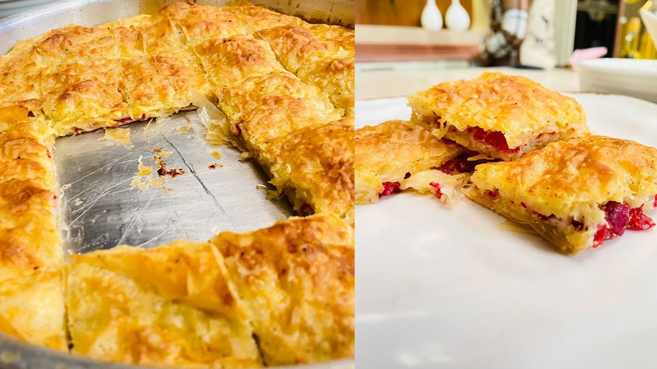 طريقة عمل جلاش بالبسطرمة والجبنة | المطعم مع الشيف محمد حامد