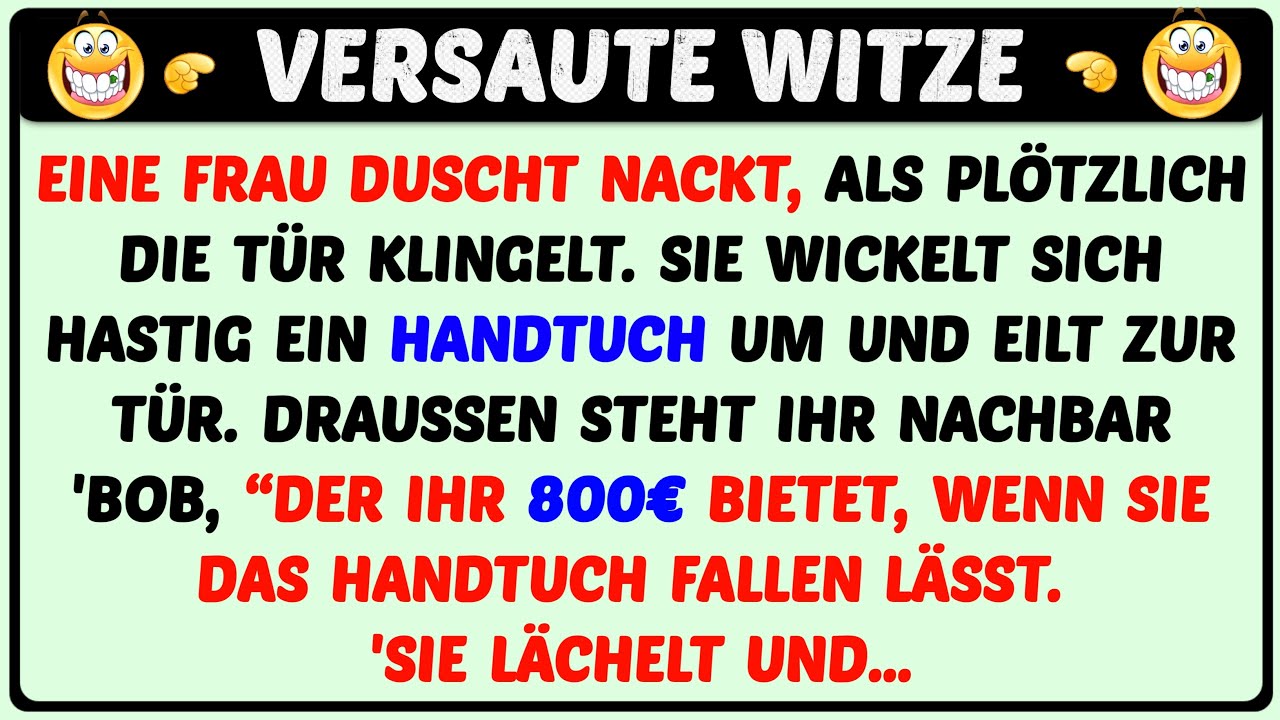 Bester Witz Des Tages! - 800€ für das Fallenlassen des Handtuchs...| Täglich Witzige Videos
