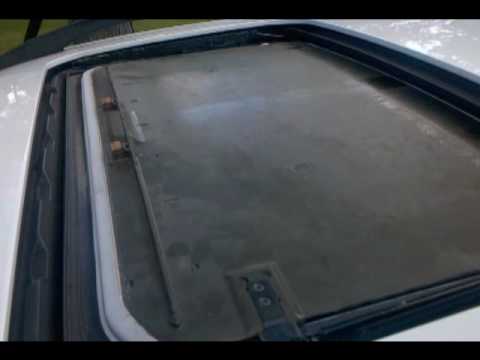 Bmw sunroof removal