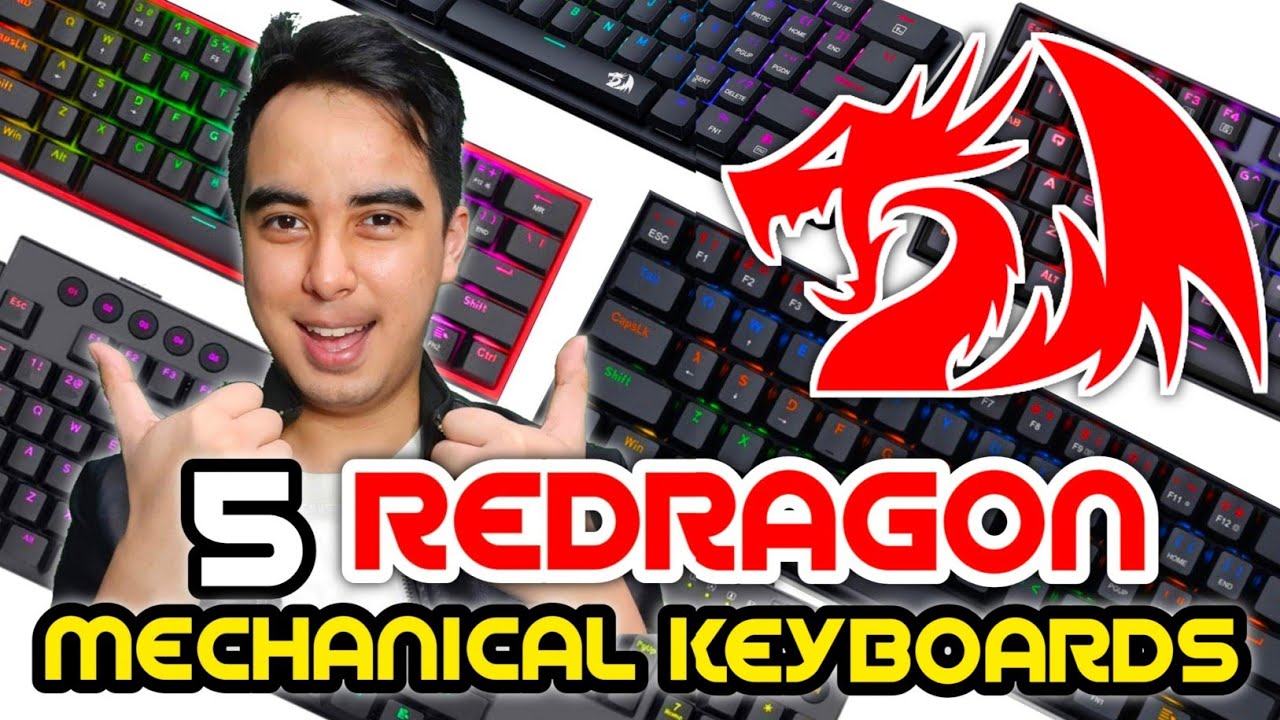 5 бюджетных механических клавиатур в Redragon Philippines (2022)