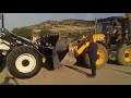 Hidromek& JCB kapışması kepçe kapışması