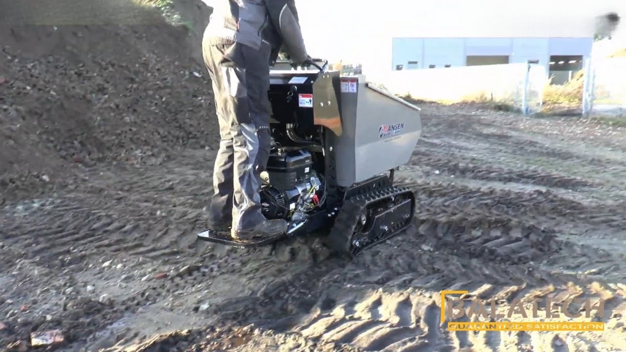 BALATECH s.r.o. Pásový minidumper JANSEN RD-600