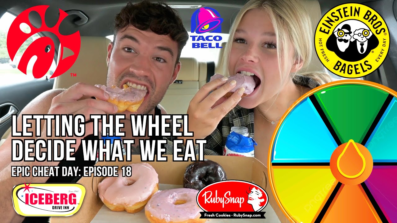 Letting The Wheel Decide What We Eat Epic Cheat Day Episode 18 YouTube