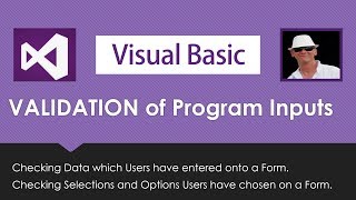 Famous Visual Basic Validation Checks VB NET Beginners Programming Tutorial VB Input Validation Profile