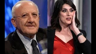 De Luca Elisa Isoardi Candidata Con Me? Ora Ne Ho Ancora Più Stima 26.11.19