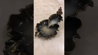 荷塘月色 仿古倒流香合金香爐