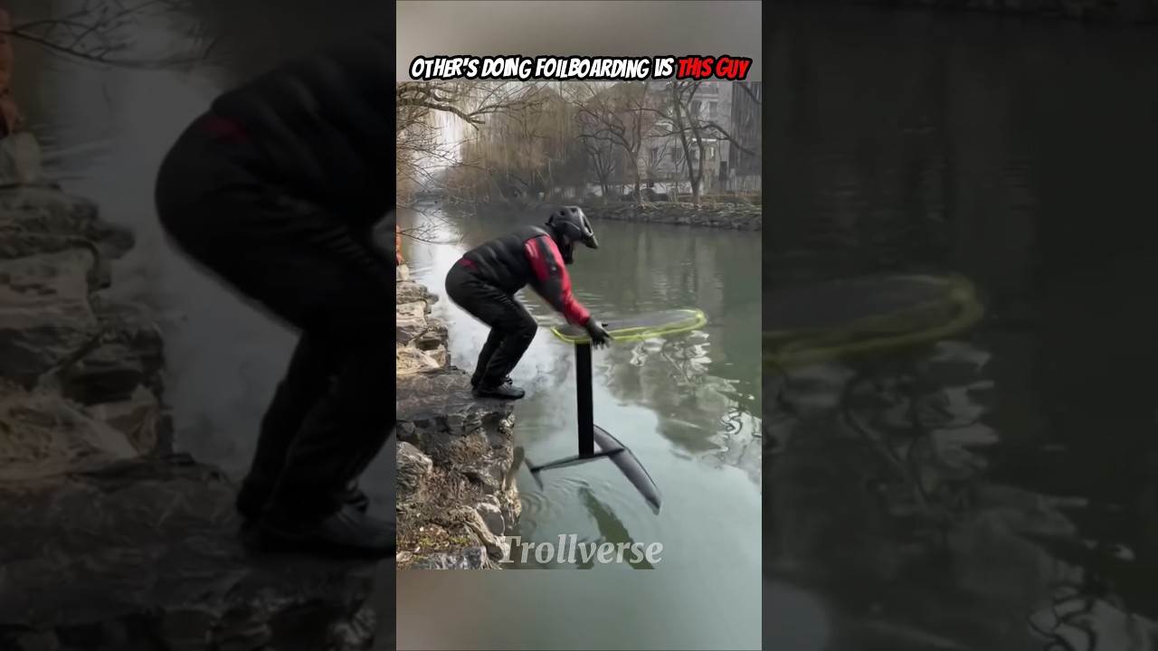 Others doing foilboarding vs these guys ☠️ | 