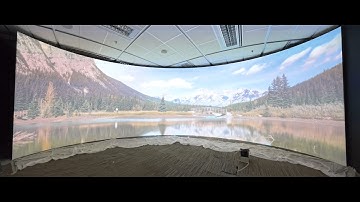 GeoBox UD100 Series 180-Degree Curve Projection