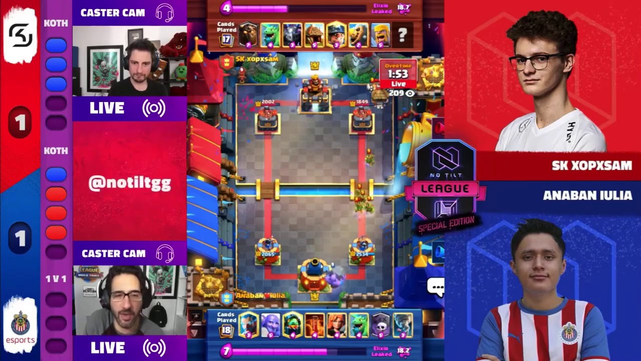 Anaban vs Xopxsam - Competencia "No Tilt" 03/05/2020 - Clash Royale