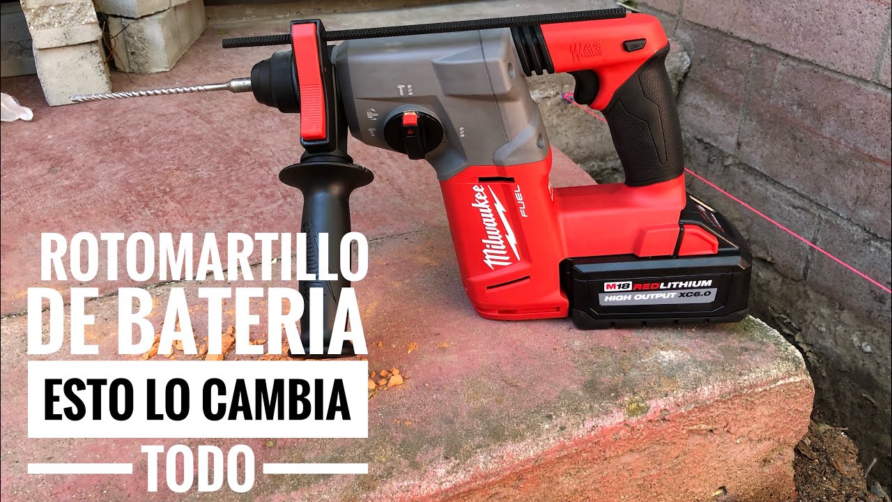 Como usar el rotomartillo| atornillando en el concreto - YouTube