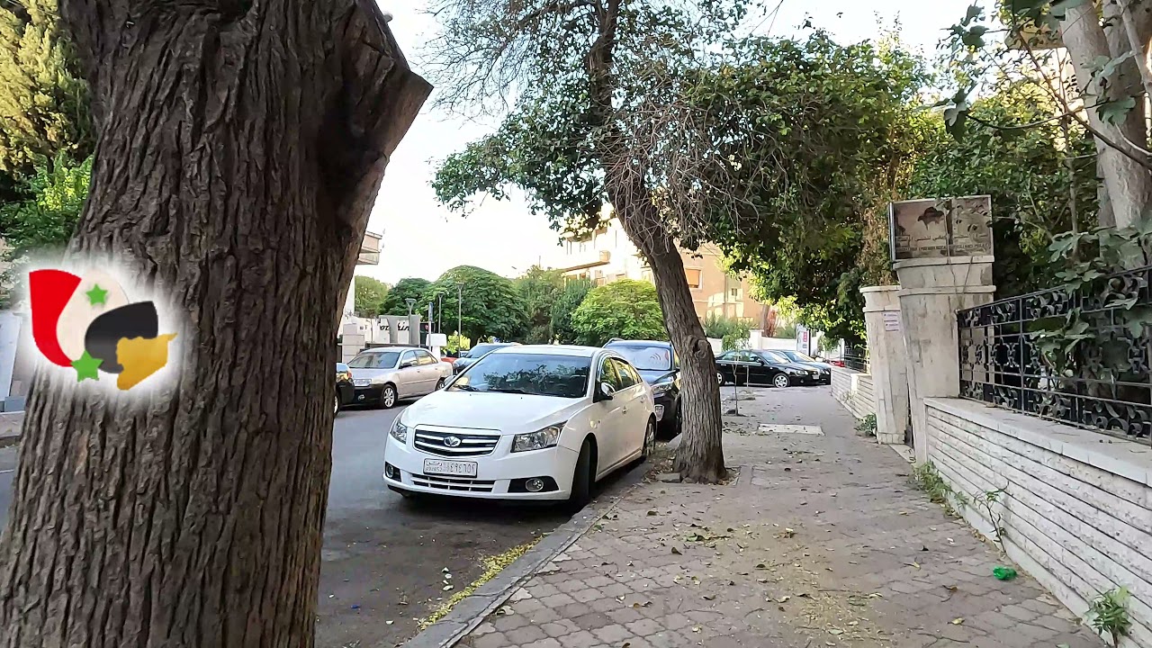 4K (مشوار للمشتاق بالشام مع موسيقى فيروز (الغساني و جناين الورد و القصاع