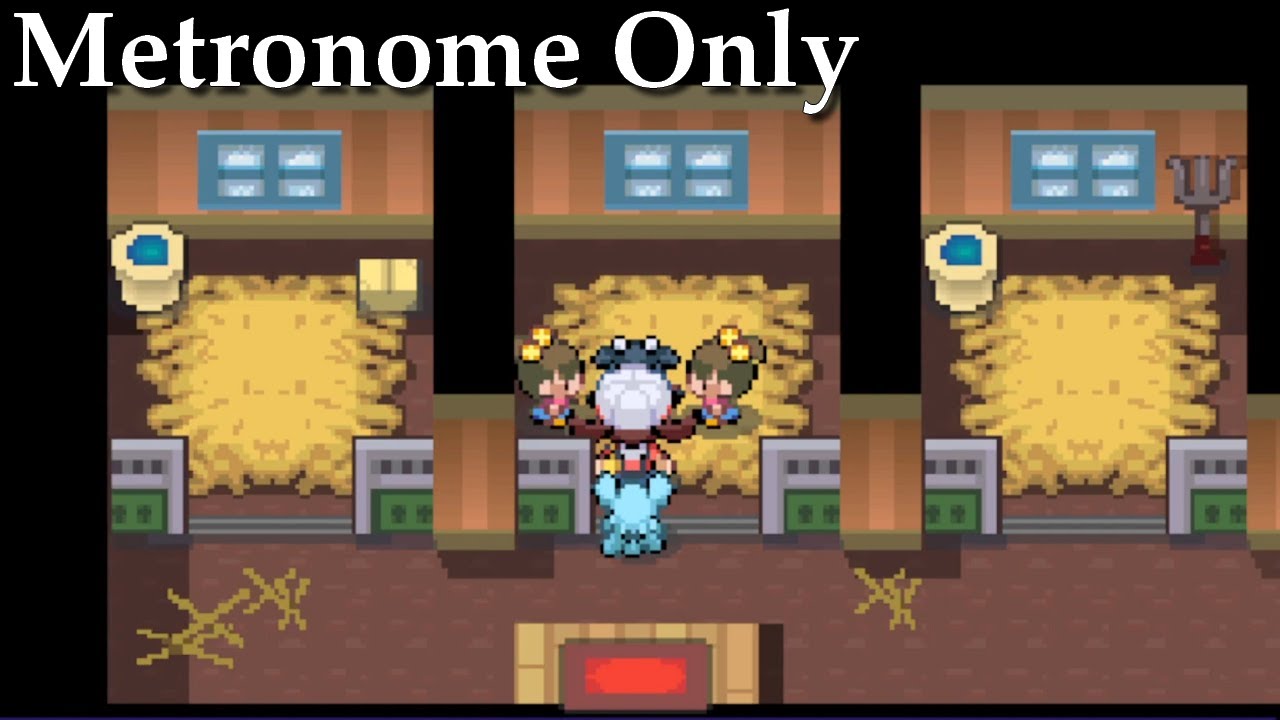 Pokémon Version Argent SoulSilver Metronome Only Rediffusion
