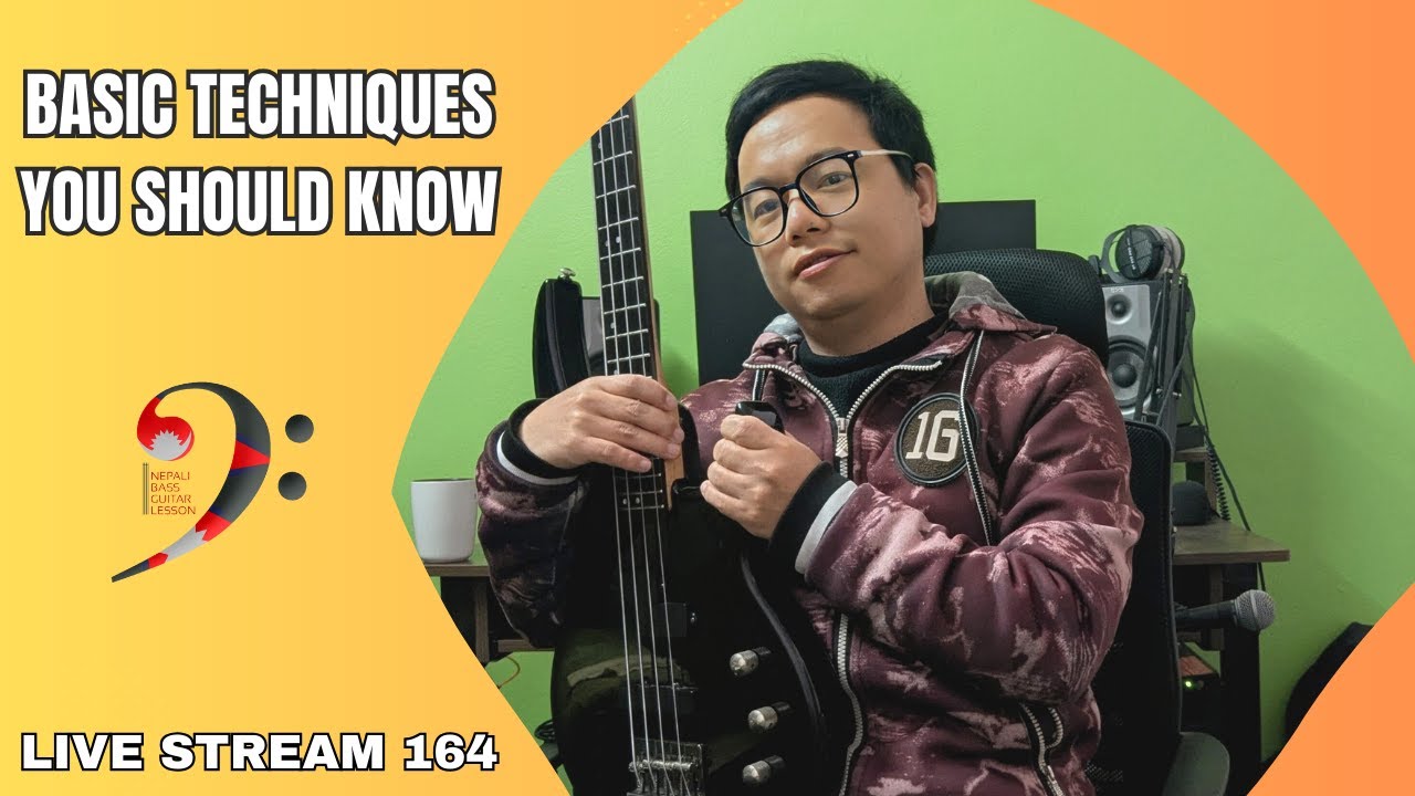 How to Properly Practice Scales | Nepali Bass Guitar Lesson Live Stream ...