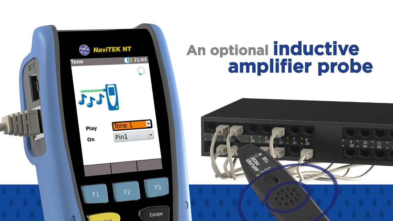 NaviTEK NT - Copper & Fiber Network Cable Tester