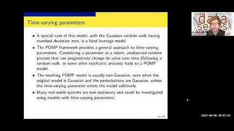 Time Series Analysis, Chapter 16, Part 2 (of 3)