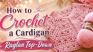 Step-by-Step Crochet Lace Cardigan Tutorial | Easy Summer Cardigan