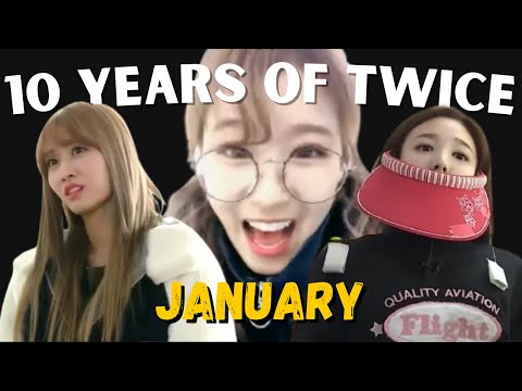 TWICE things that happened in JANUARY