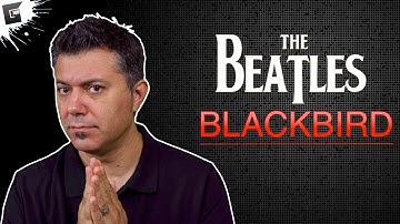 Blackbird The Beatles - Fingerstyle Acoustic Guitar Tutorial